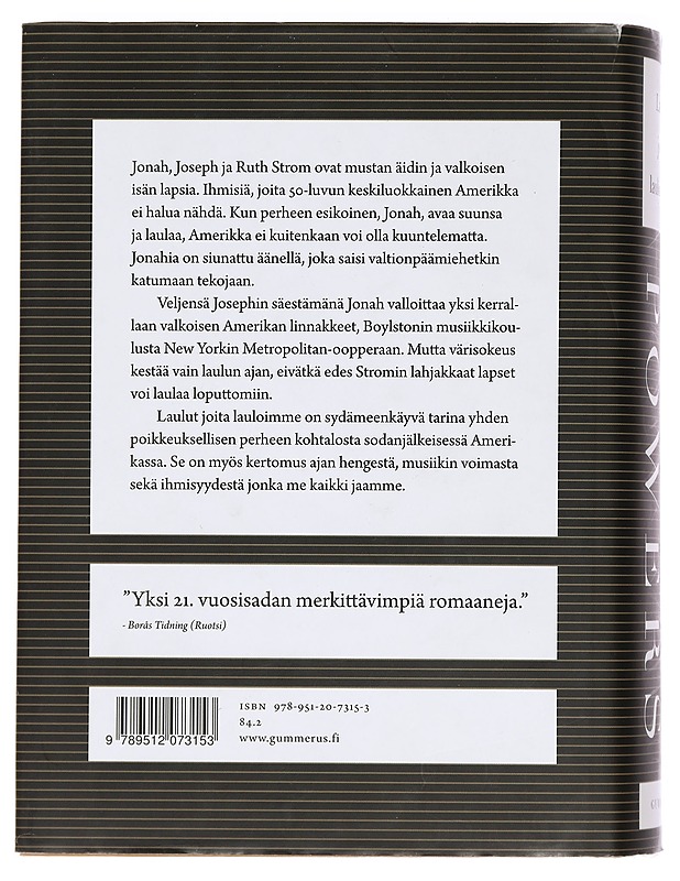 Laulut joita lauloimme - Powers, Richard - Romaanit ja novellit - 10105469663 - 1