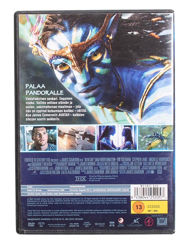 Avatar - DVD - DVD-elokuvat - 10105469671 - 1