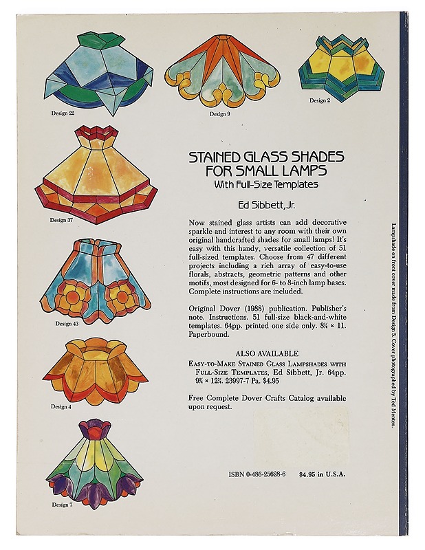 Stained glass shades for small lamps - Ed Sibbett - Tietokirjat ja oppaat - 10105469688 - 1