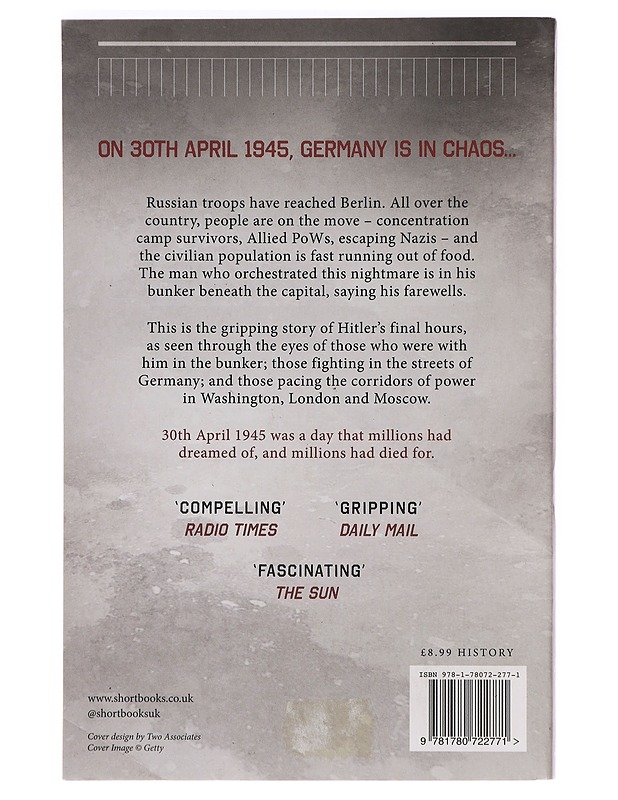 Hitler's last day : minute by minute - Mayo, Jonathan - Elämäkerrat ja muistelmat - 10105469686 - 1