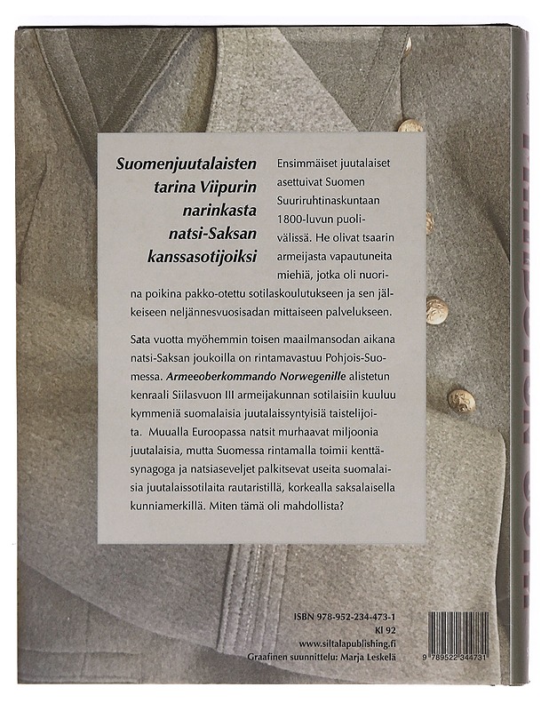 Mahdoton sota : kun suomenjuutalaiset taistelivat natsi-Saksan rinnalla - Simon, John - Elämäkerrat ja muistelmat - 10105469692 - 1