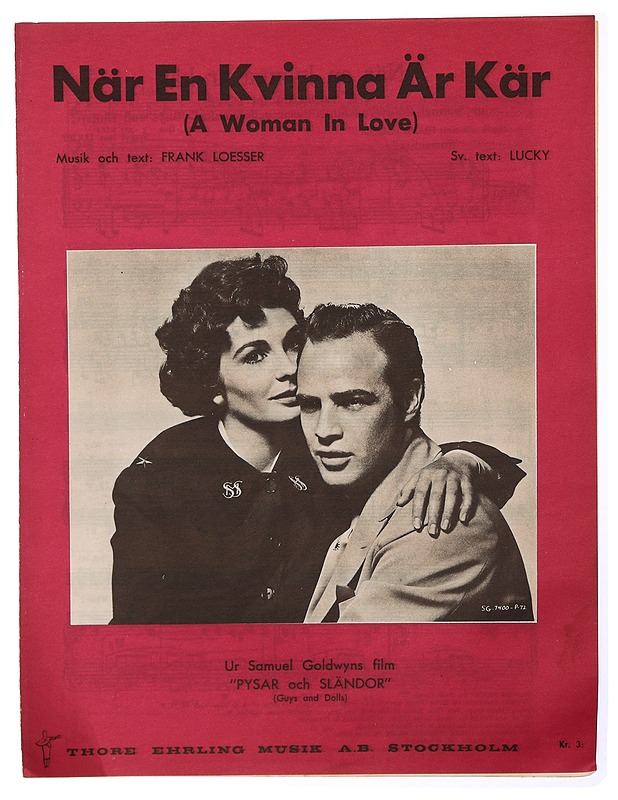 När En Kvinna Är Kär - Frank Loesser - Musiikki- ja elokuvakirjat - 10105469695 - 0