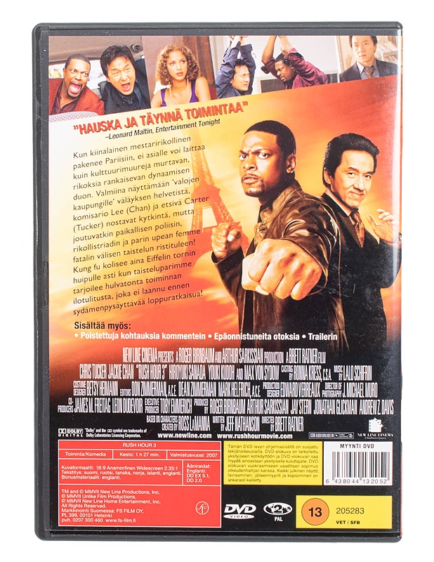 Rush Hour 3 - DVD - DVD-elokuvat - 10105469708 - 1