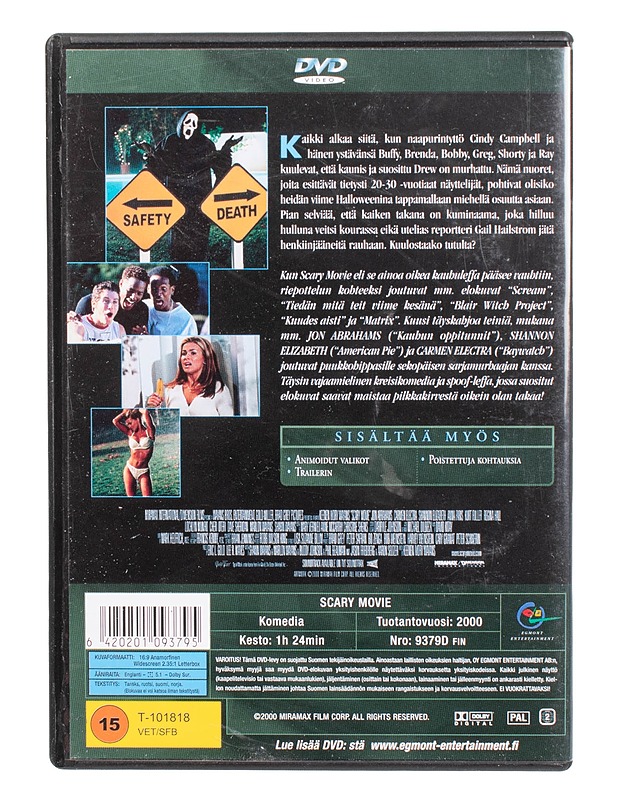 Scary Movie - DVD - DVD-elokuvat - 10105469723 - 1
