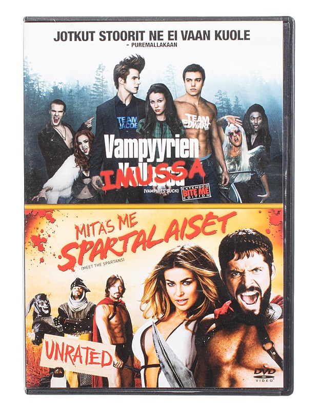 Vampyyrien Imussa/Mitäs Me Spartalaiset - DVD - DVD-elokuvat - 10105469743 - 0