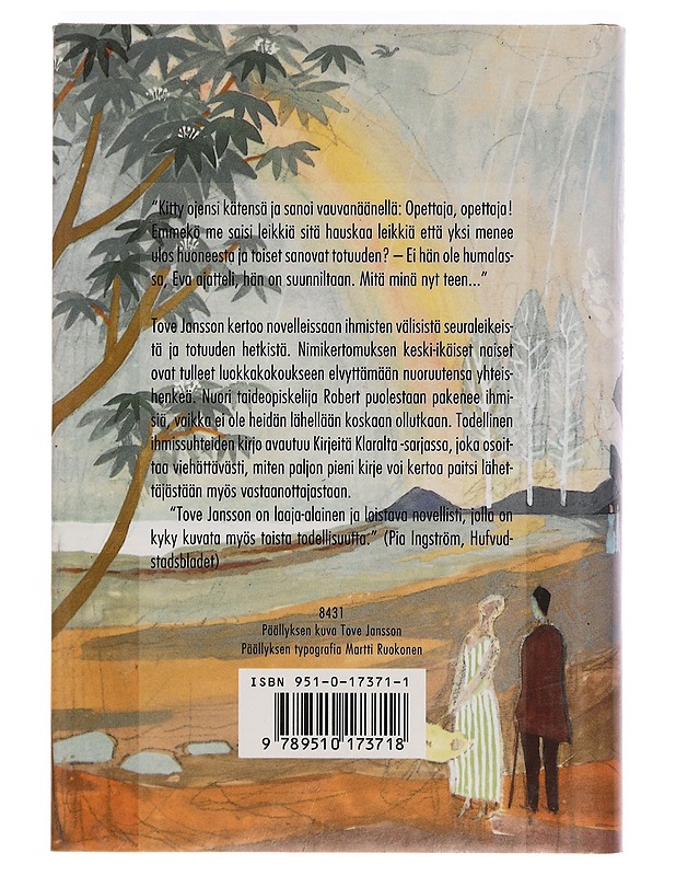 Seuraleikki - Jansson, Tove - Romaanit ja novellit - 10105469753 - 1