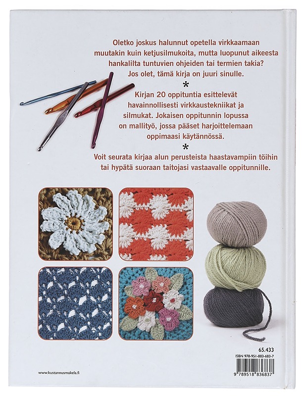 Opi virkkaamaan : aloittelijasta taitajaksi - Trench, Nicki - Tietokirjat ja oppaat - 10105469759 - 1