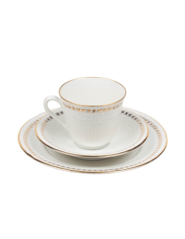 RÖRSTRAND kahvikuppisetti, 3 osaa - Lautaset ja kulhot - 10105469779 - 0