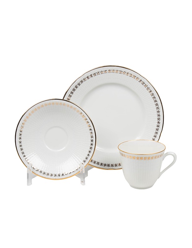 RÖRSTRAND kahvikuppisetti, 3 osaa - Lautaset ja kulhot - 10105469779 - 1