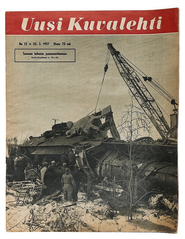 Uusi Kuvalehti 12/1957 - Lehdet - 10105469784 - 0