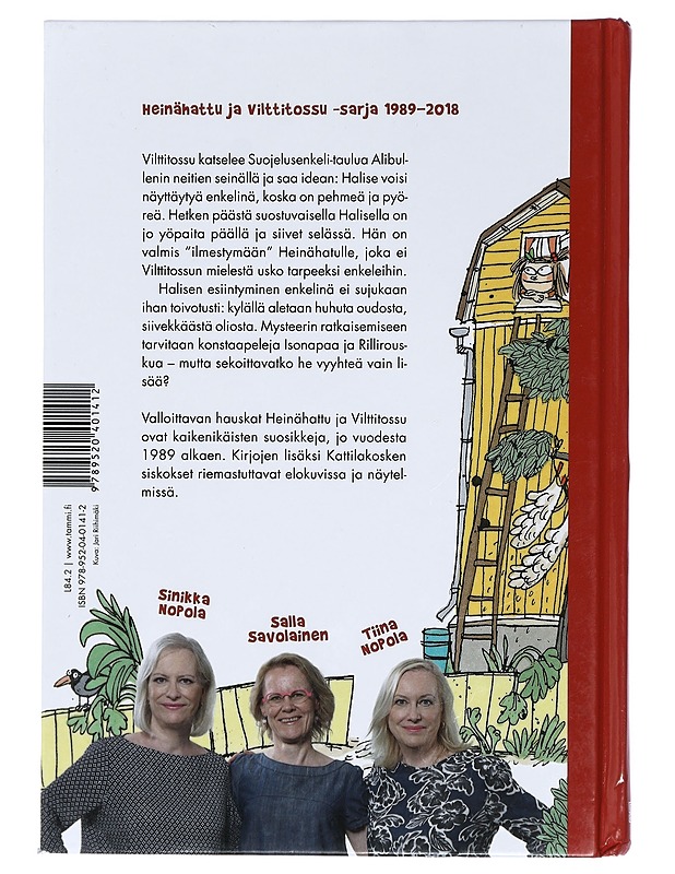 Heinähattu, Vilttitossu ja hupsu enkeli - Nopola, Sinikka - Lastenkirjat - 10105469802 - 1