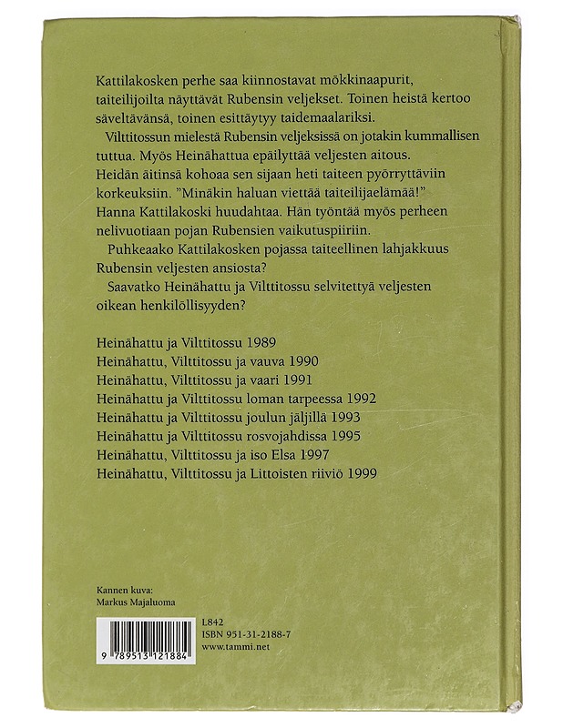 Heinähattu, Vilttitossu ja Rubensin veljekset - Nopola, Sinikka - Lastenkirjat - 10105469804 - 1