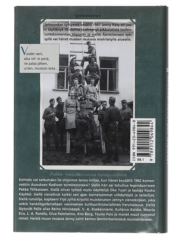 Lottana Aunuksen radiossa - Lahti, Jenny - Elämäkerrat ja muistelmat - 10105469807 - 1