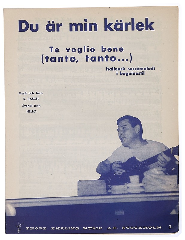 Du är min kärlek - Musiikki- ja elokuvakirjat - 10105469814 - 0