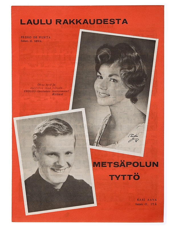 laulu rakkaudesta: Metsäpolun tyttö - Musiikki- ja elokuvakirjat - 10105469823 - 0