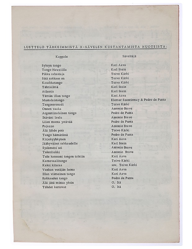 laulu rakkaudesta: Metsäpolun tyttö - Musiikki- ja elokuvakirjat - 10105469823 - 1