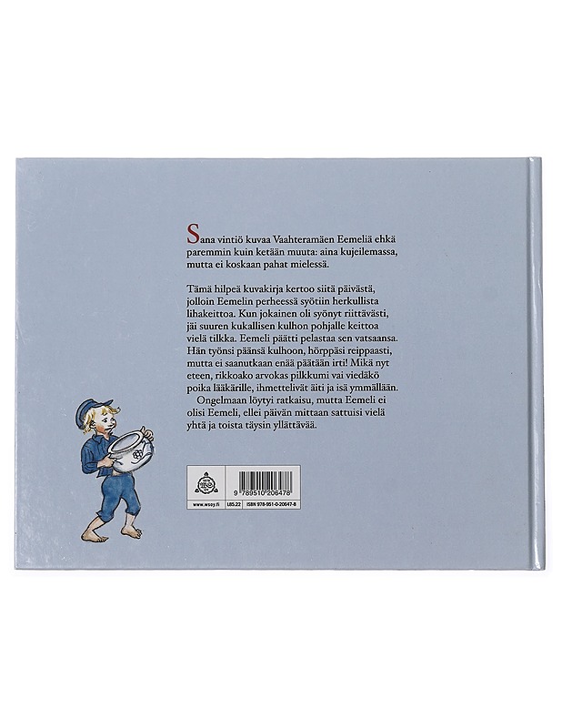 Eemeli ja keittokulho - Lindgren, Astrid - Lastenkirjat - 10105469876 - 1