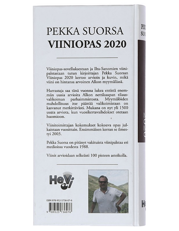 Viiniopas 2020 - Pekka Suorsa - Ruokakirjat - 10105469902 - 1