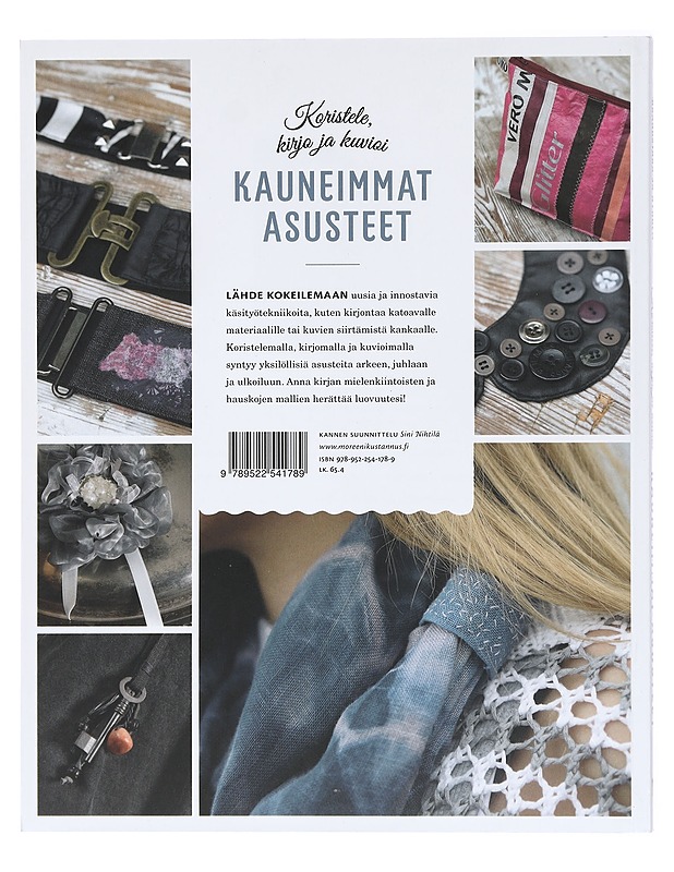 Koristele, kirjo ja kuvioi kauneimmat asusteet - Brandstaka, Maria - Tietokirjat ja oppaat - 10105469906 - 1