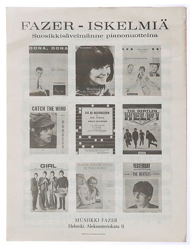 Marja: Perhonen: Ystävien erotessa - Musiikki- ja elokuvakirjat - 10105469912 - 1