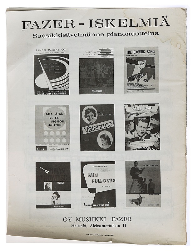 Balladi yksisilmä Jackista - Musiikki- ja elokuvakirjat - 10105469920 - 1