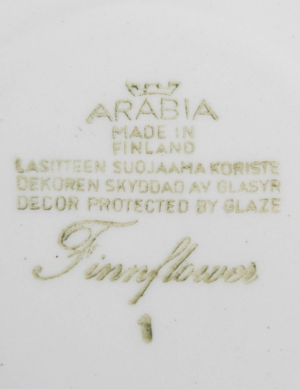 ARABIA Suomen Kukka kahvikuppi ja alusautanen - Designsuosikit - 10105469940 - 4