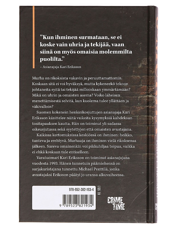 8 x murha - Kari Eriksson - Tietokirjat ja oppaat - 10105469972 - 1