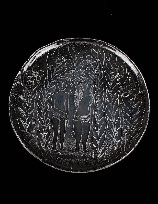 HUMPPILA Aatami ja Eeva lautanen - Designsuosikit - 10105470005 - 1