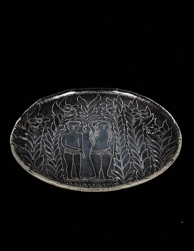 HUMPPILA Aatami ja Eeva lautanen - Designsuosikit - 10105470005 - 0