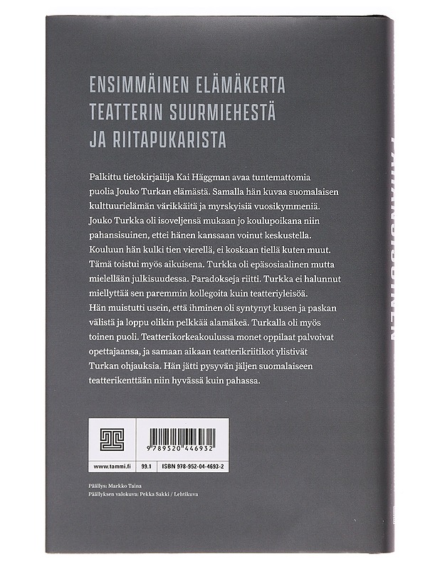 Pahansisuinen : Jouko Turkan elämä - Kai Häggman - Elämäkerrat ja muistelmat - 10105470017 - 1