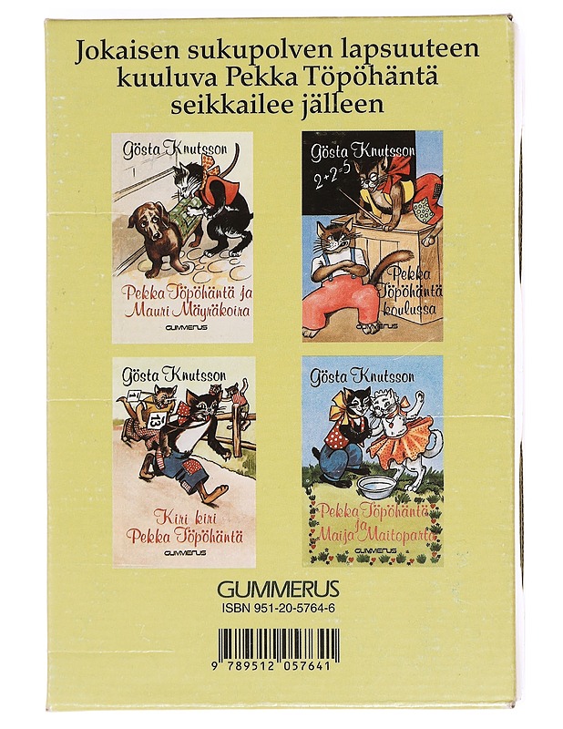 Pekka Töpöhännän parhaat seikkailut, 4 kirjaa - Knutsson, Gösta - Lastenkirjat - 10105470066 - 1
