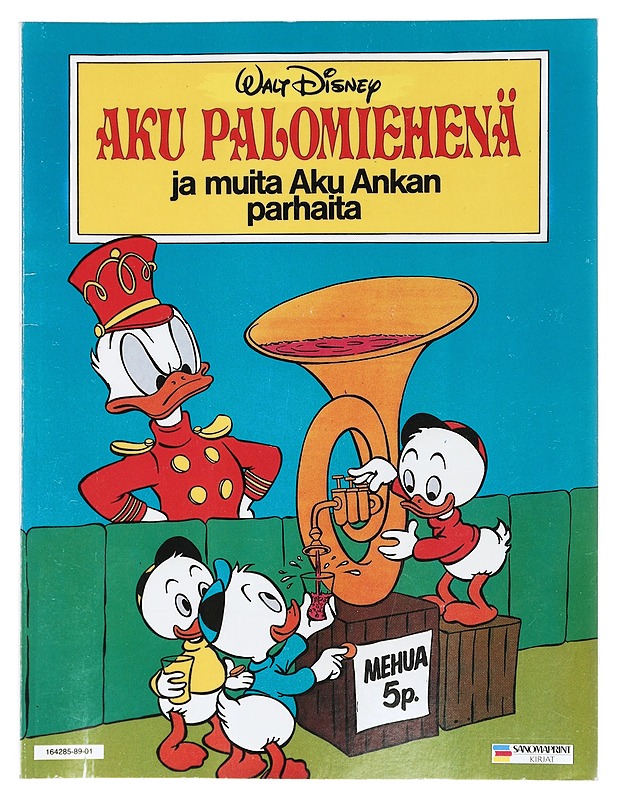 Aku palomiehenä ja muita Aku Ankan parhaita - Harrastekirjat - 10105470062 - 0