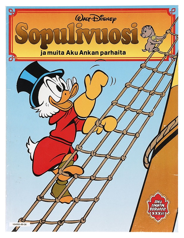 Sopulivuosi ja muita Aku Ankan parhaita - Sarjakuvat - 10105470069 - 0