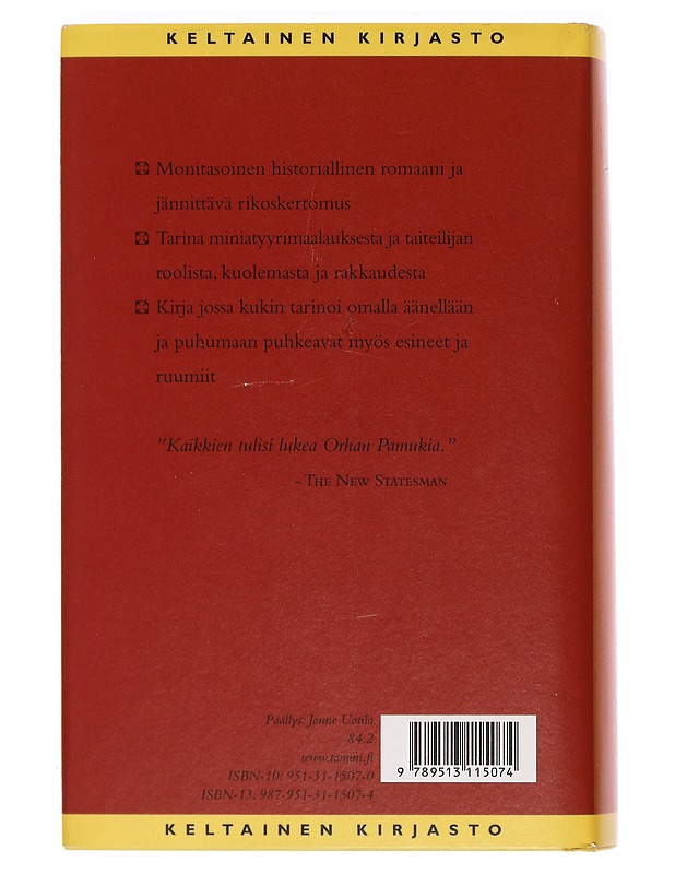 Nimeni on Punainen - Pamuk, Orhan - Jännitys ja dekkarit - 10105470070 - 1