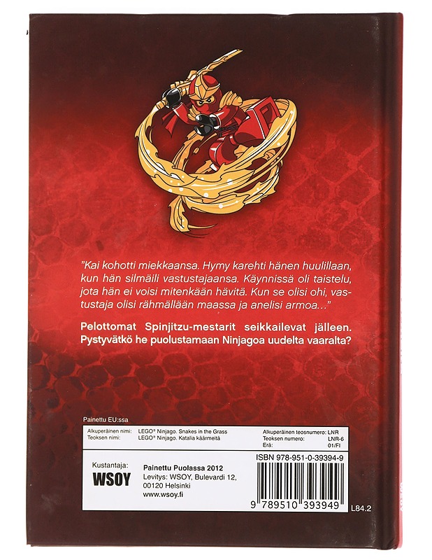 Katalia käärmeitä - Farshtey, Greg - Lastenkirjat - 10105470078 - 1