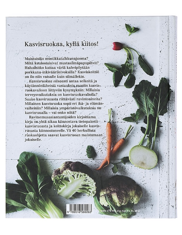 Kasvisruokaa viisaasti - Voutilainen, Eeva - Ruokakirjat - 10105470081 - 1