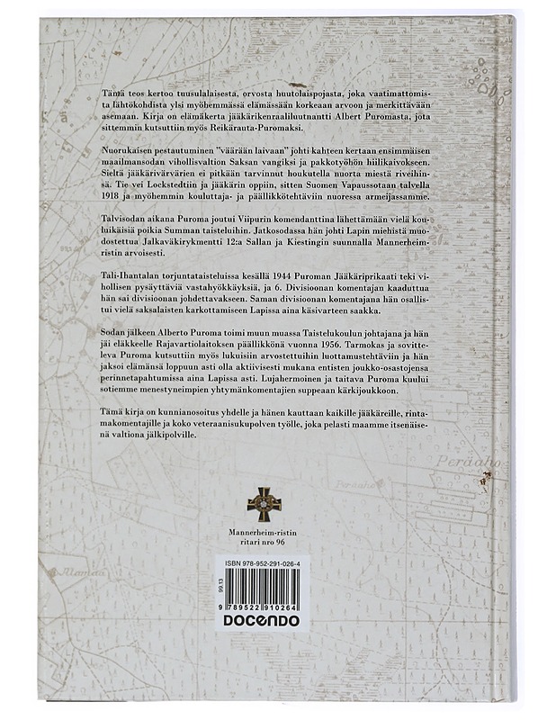 Albert Puroma : huutolaispojasta kenraaliksi - Jarkko Kemppi - Elämäkerrat ja muistelmat - 10105470129 - 1