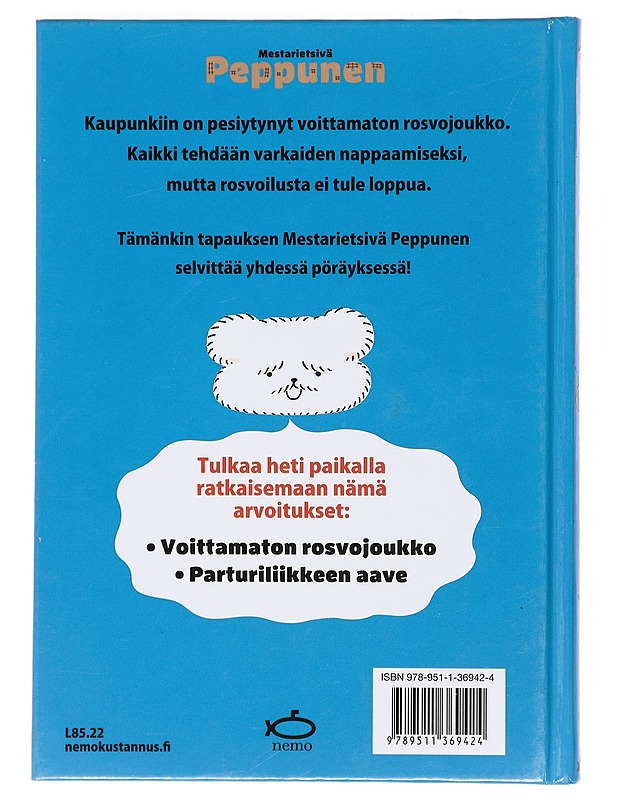 Mestarietsivä Peppunen : voittamaton rosvojoukko - Troll - Lastenkirjat - 10105470147 - 1