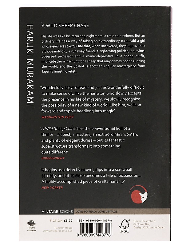 A Wild Sheep Chase - Haruki Murakami - Romaanit ja novellit - 10105470181 - 1