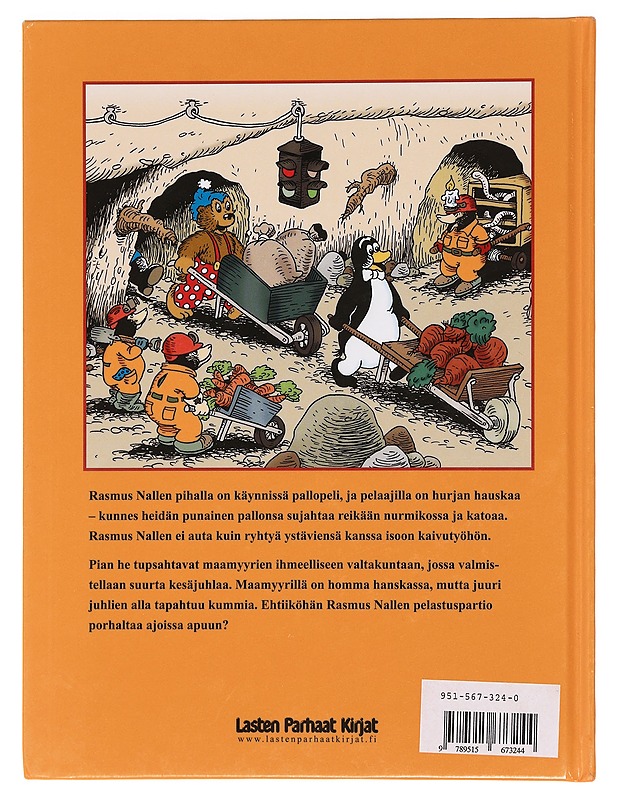 Rasmus Nalle ja multavarpaat - Sanderhage, Per - Lastenkirjat - 10105470200 - 1