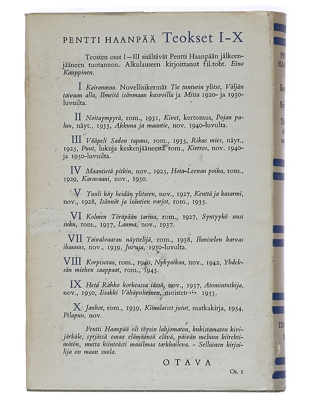 Korpisotaa, Nykyaikaa, Yhdeksän miehen saappaat - Pentti Haanpää - Kaunokirjallisuus - 10105470204 - 1