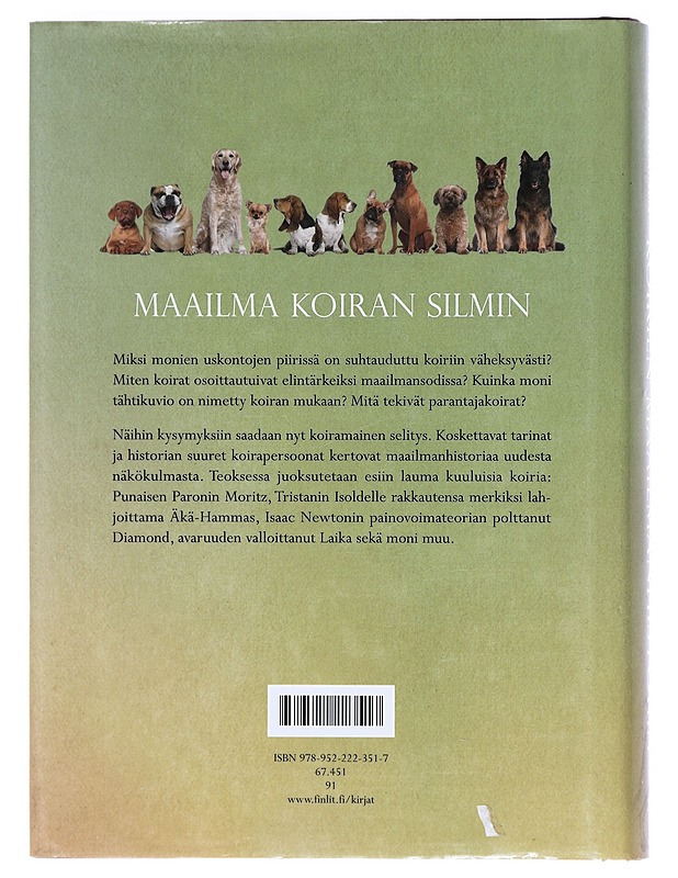 Koirien maailmanhistoria - Pietiläinen, Petri - Historiakirjat - 10105470209 - 1