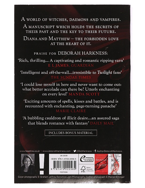 A Discovery of Witches - Deborah Harkness - Fantasia- ja scifi - 10105470233 - 1