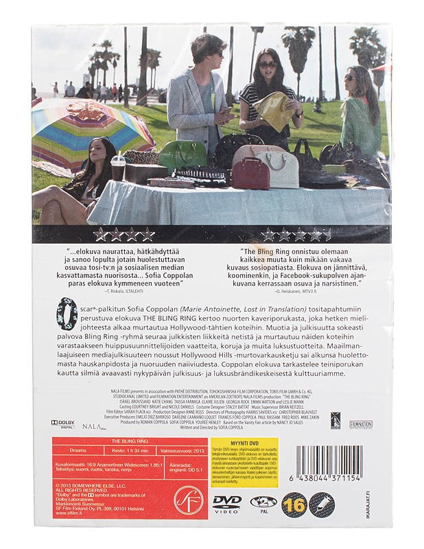 The Bling Ring - DVD - DVD-elokuvat - 10105470282 - 1