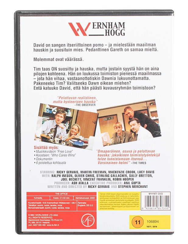 The Office: 1. Tuotantokausi - DVD - DVD-elokuvat - 10105470299 - 1