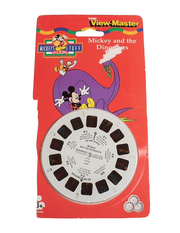 TYCO View-Master Mickey Mouse and the Dinosaurs 3-D kiekko - Muut sisustustavarat - 10105470300 - 0