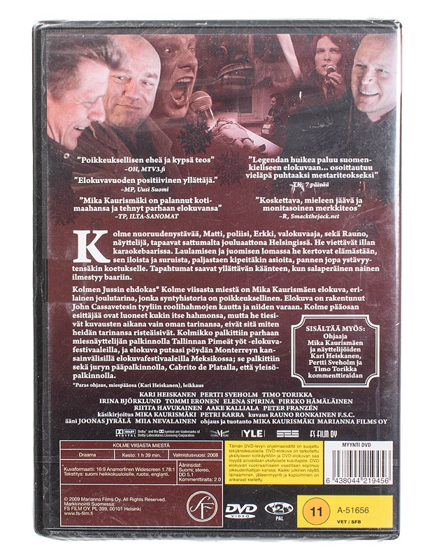Kolme Viisasta Miestä - DVD - DVD-elokuvat - 10105470313 - 1