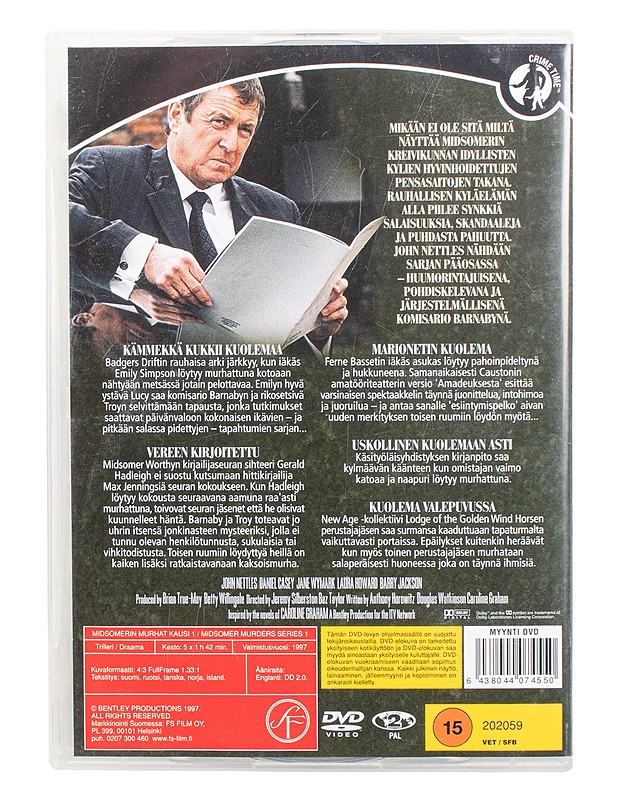 Midsomerin murhat, 1. kausi - DVD - DVD-elokuvat - 10105470333 - 1