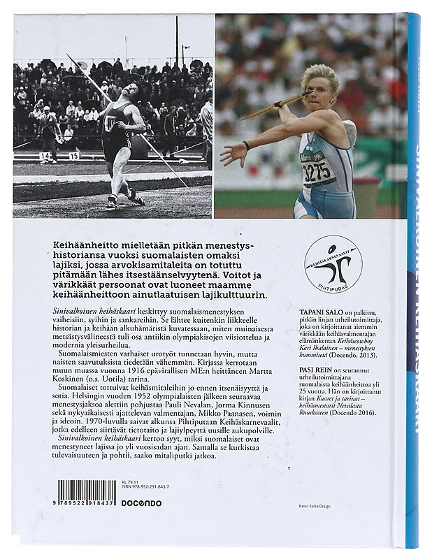 Sinivalkoinen keihäskaari - Salo, Tapani - Historiakirjat - 10105470342 - 1