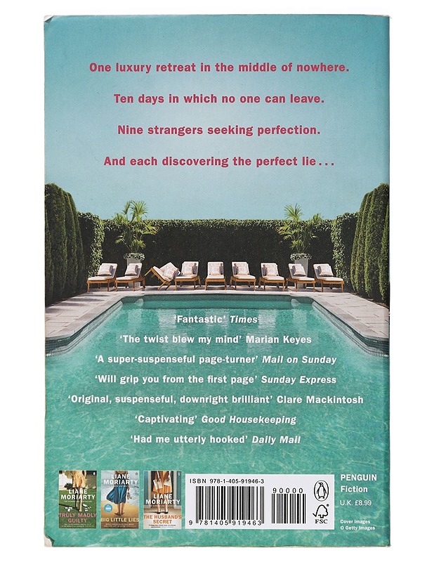 Nine Perfect Strangers - Moriarty, Liane - Romaanit ja novellit - 10105470356 - 1